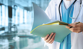 Doctor with Files