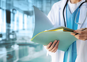 Doctor with Files