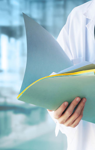 Doctor with Files