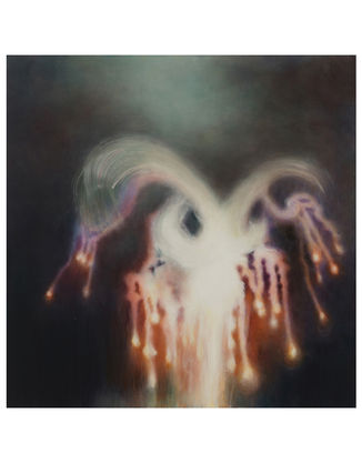 Ghost Muffin, acrylic on linen, 51.5 cm x 51.5 cm, 2014.jpg