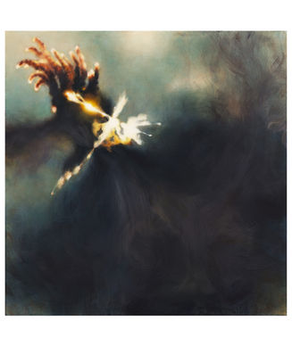Flight II, acrylic on linen, 51.5 cm x 51.5 cm, 2014 .jpg