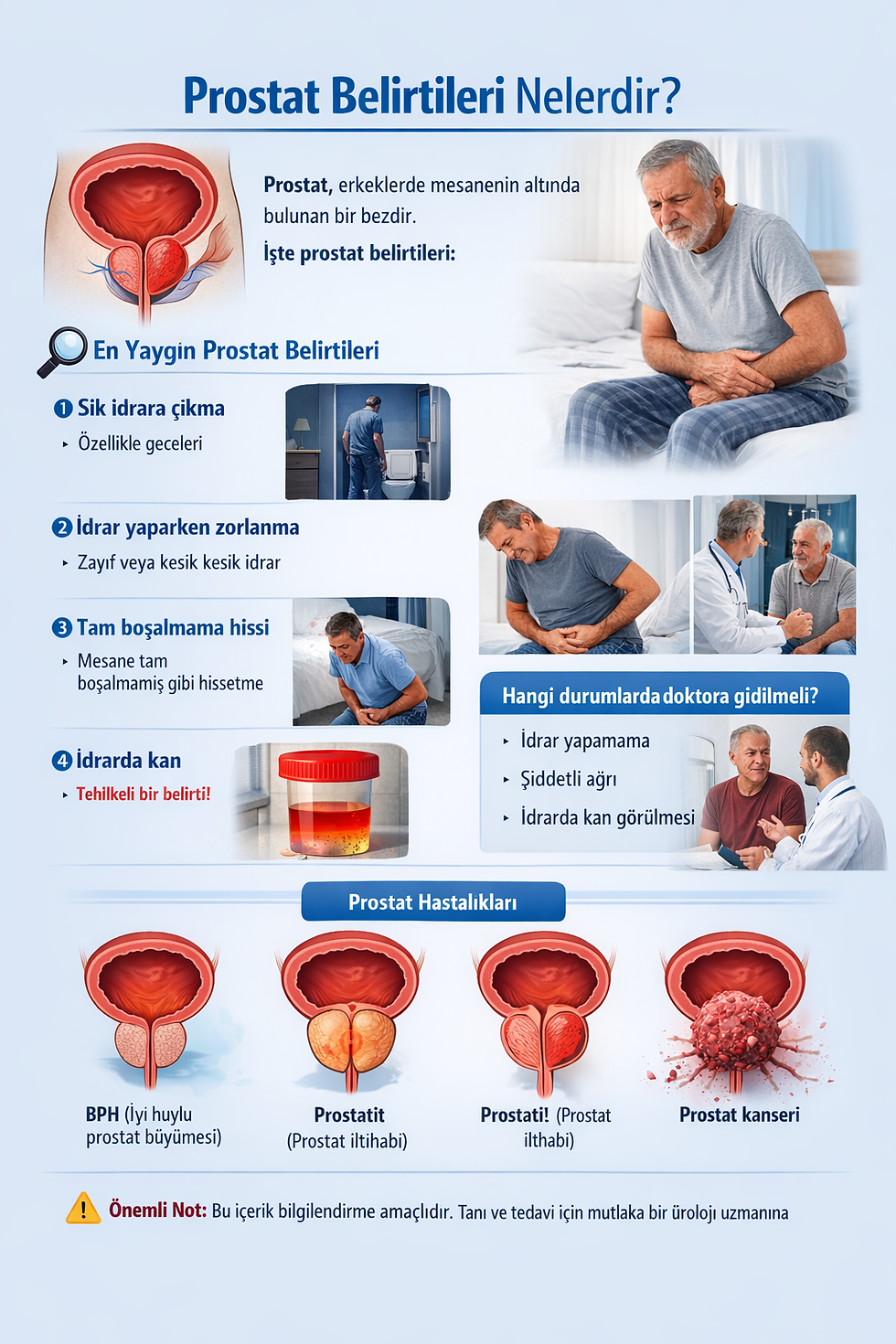 Prostat Belirtileri Nelerdir?
