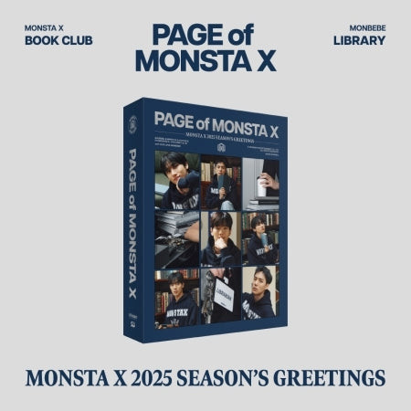 ミュージック MonstaX-2020 Season's Greetings MONSTA X 2020 Season's Greetings Calendar Card Photocard