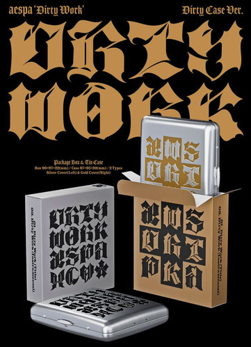 aespa Dirty Work InterAsia　ラキドロ　コンプ4枚セット aespa - SINGLE [DIRTY WORK] (DIRTY WORKER VER.) - interAsia