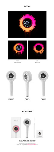 TWICE OFFICIAL LIGHT STICK \"CANDYBONG ∞\" TWICE - OFFICIAL LIGHT STICK : CANDYBONG INFINITY - K-Pop Time