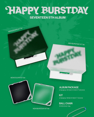 K-POP・アジア SEVENTEEN HAPPY BURSTDAY Album SEVENTEEN] 5th Album 'HAPPY BURSTDAY' :: Kup teraz na kpoply