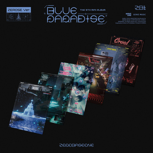 ZEROBASEONE - ZEROBASEONE ZB1 シリアル ５枚 BLUEPARADISE ZEROBASEONE (ZB1) 5th mini album BLUE PARADISE | KPOPJOAYO