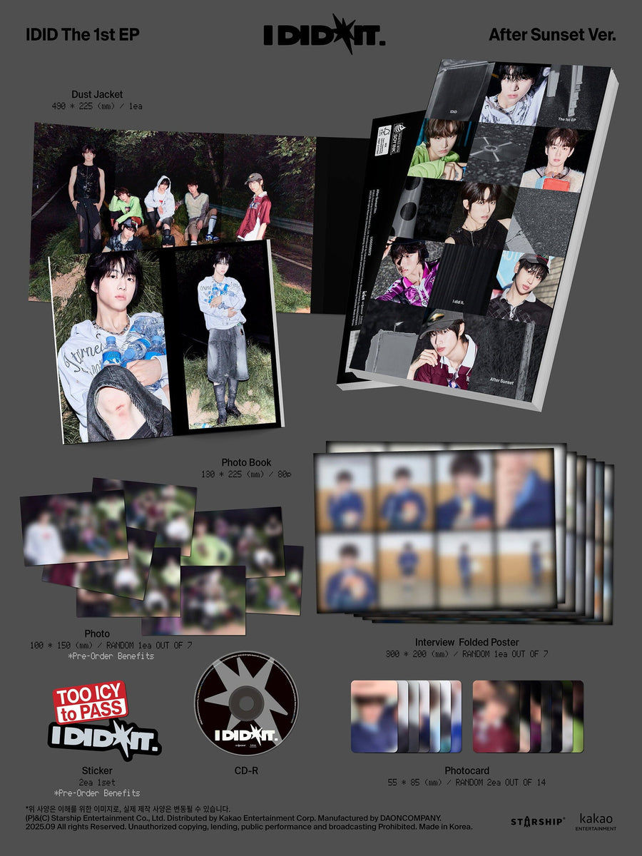 Miniatura: IDID 1st mini album I DID IT [I DID IT ver]