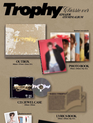 82MAJOR 4th mini album Trophy [Classic ver] | KPOPJOAYO