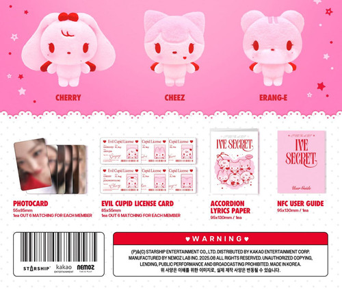 IVE 4th mini album IVE SECRET [EVIL CUPID / Platform