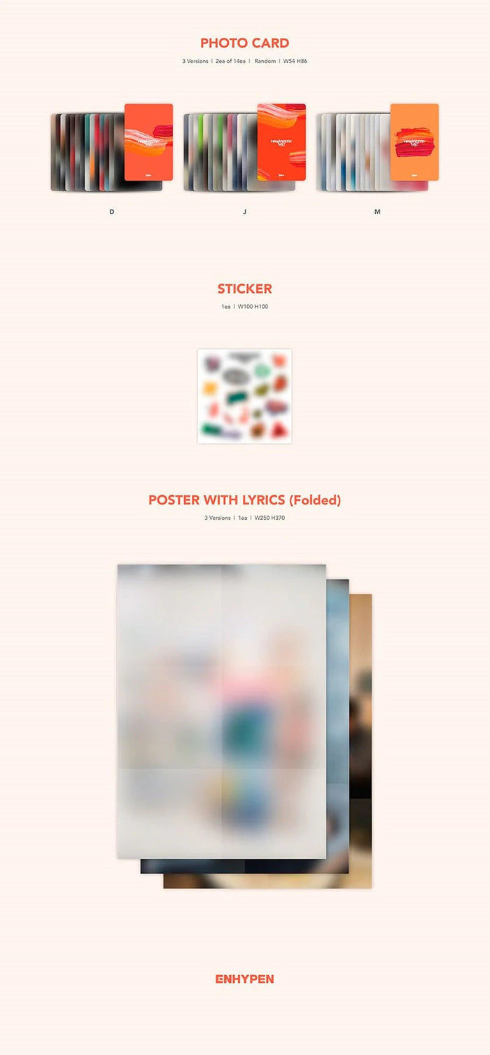 Miniatura: ENHYPEN 3rd mini album MANIFESTO : DAY 1 [ENGENE ver]