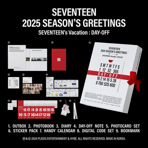 SEVENTEEN 2025 Season's Greetings SEVENTEEN'S vacation : DAY