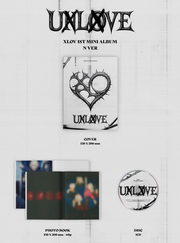 MEMBER SIGNED ALBUM] XLOV 1st mini album UNLXVE | KPOPJOAYO