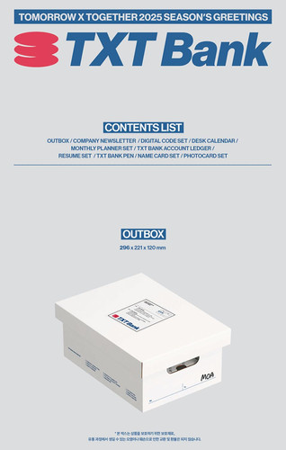 K-POP・アジア SEASON'S GREETINGS2020 TXT Tomorrow X Together