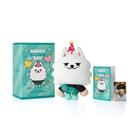 TXT Official MD SOOBIN B-DAY CHOI YONG MEONG Plush Set | KPOPJOAYO