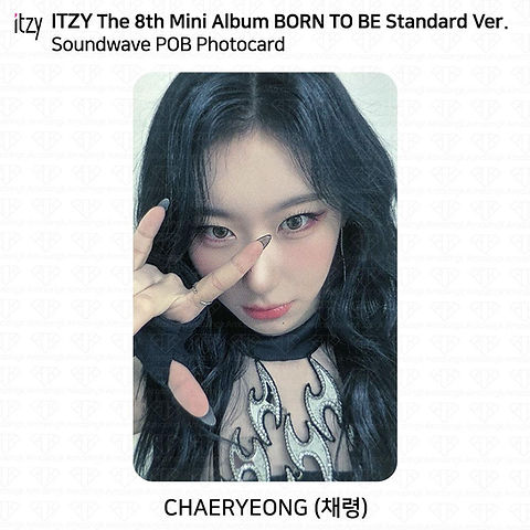itzy born to be soundwave 直筆サイン チェリョン ② itzy born to be soundwave 直筆サイン チェリョン ②