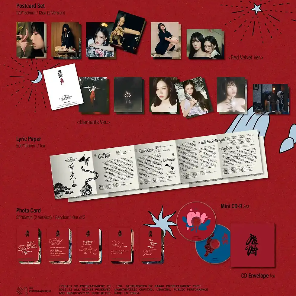 Miniatura: Red Velvet – Chill Kill [Limited Bag Ver.]