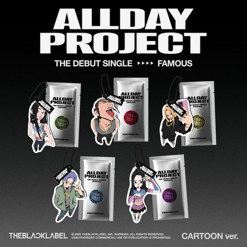 ALLDAY PROJECT - FAMOUS CARTOON VER. Single (5 Versionen Random)