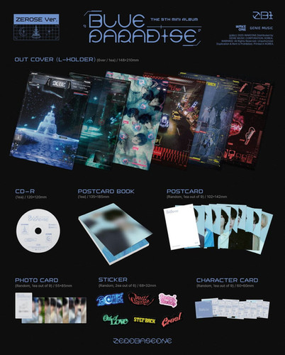 ZEROBASEONE (ZB1) 5th mini album BLUE PARADISE [ZEROSE ver
