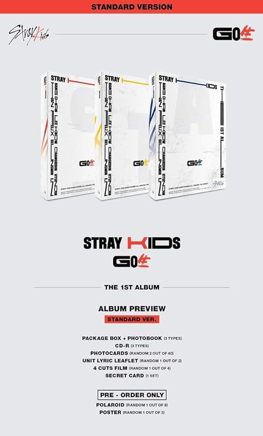 Miniatura: Stray kids 1st full album GO LIVE