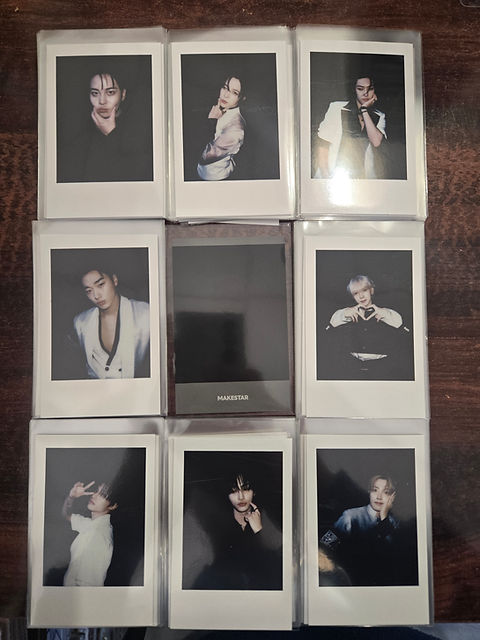 ATEEZ 13th mini album GOLDEN HOUR Part.4 MAKESTAR POB Polaroid