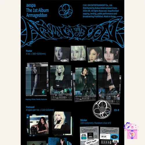 aespa – Armageddon (1st Full Album) [Poster Ver.] | KPOPJOAYO