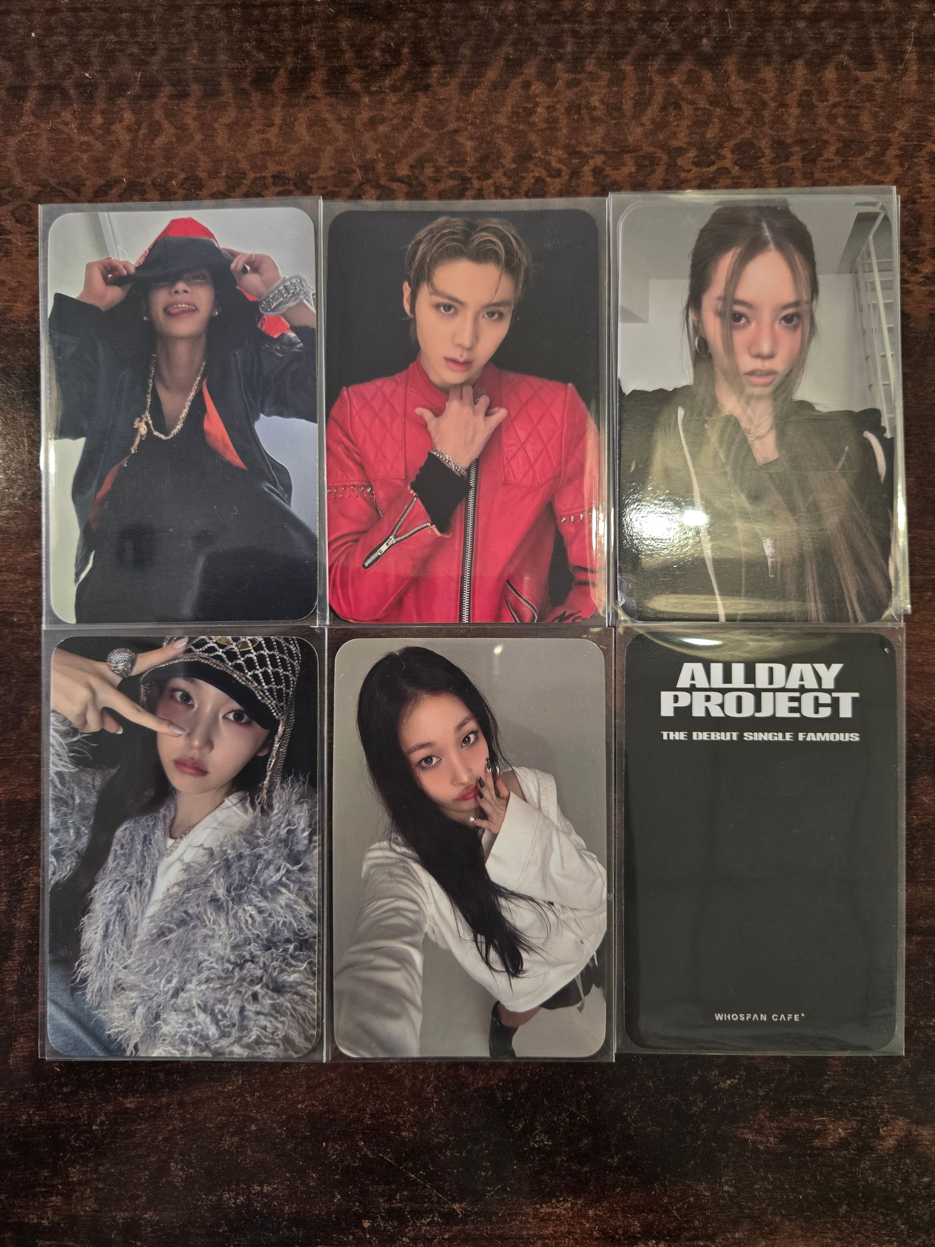 ALLDAYPROJECT FAMOUS WHOSFAN POB Photocard