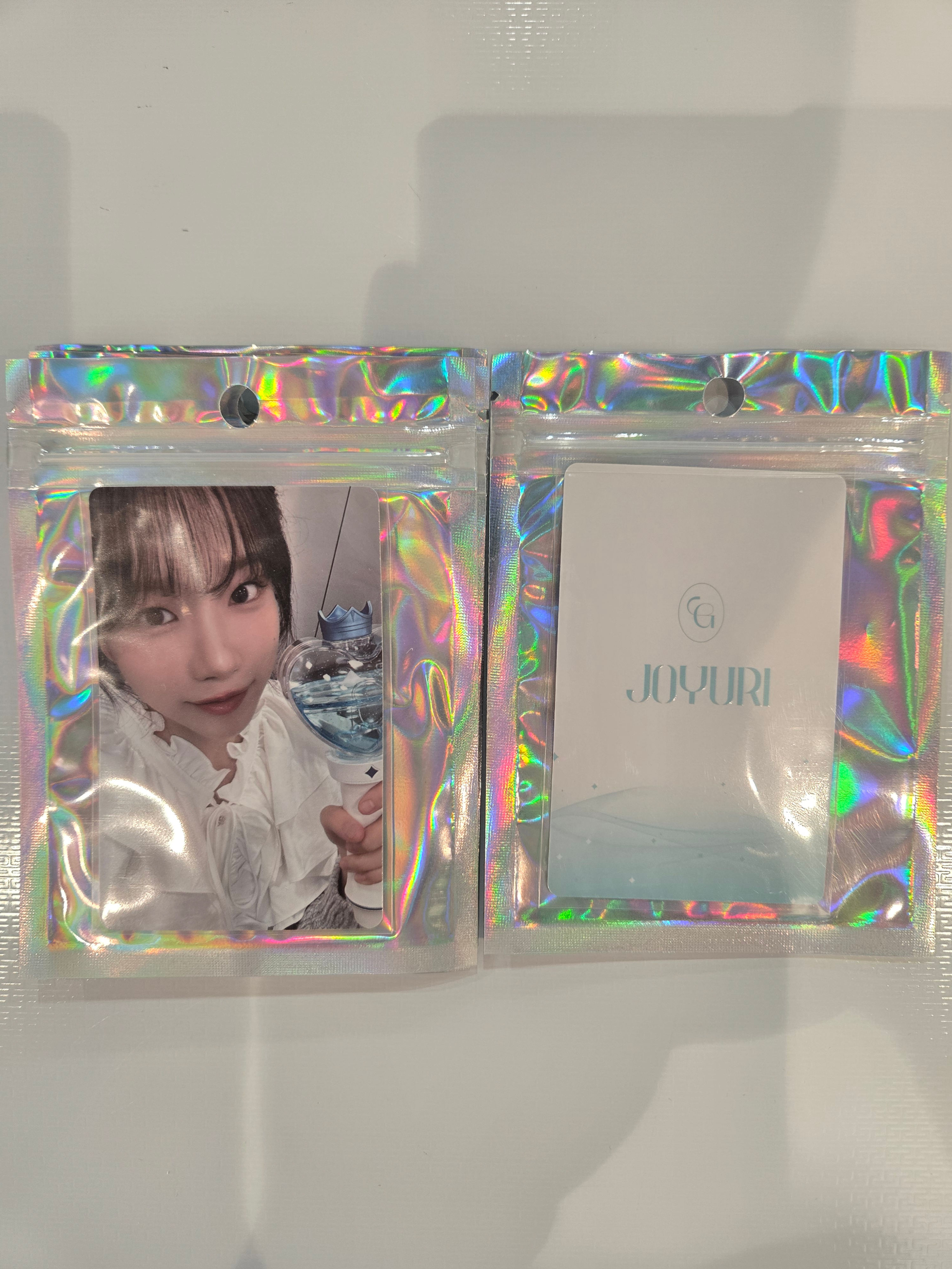 JO YURI Official Lightstick POB Photocard