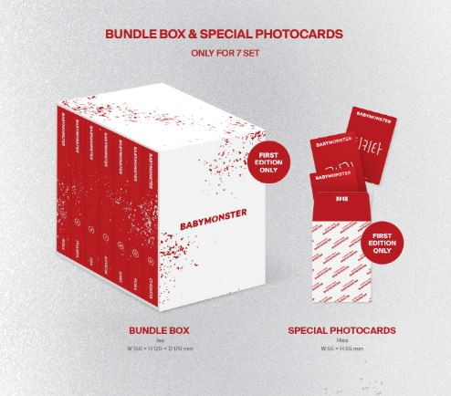 BABYMONSTER - BABYMONS7ER (1ST MINI ALBUM) YG TAG ALBUM VER