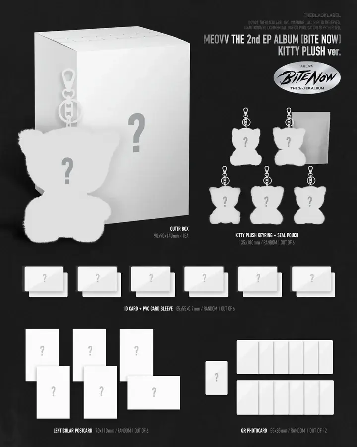 Miniatura: [PREORDER] MEOVV 2nd EP Album BITE NOW [KITTY PLUSH ver]
