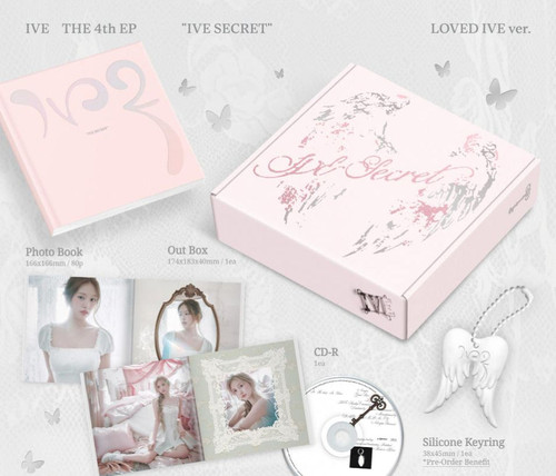 Pre Orders 4th Mini Album Ive Secret (LOVED IVE Ver.) (LIMITED Ver
