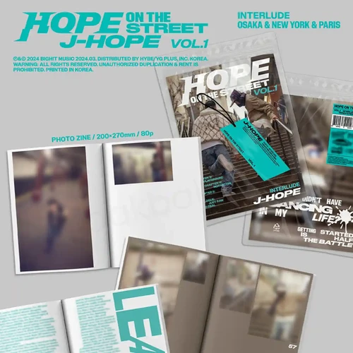 j-hope (BTS) – HOPE ON THE STREET VOL.1 (1st Special Album