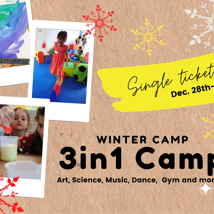Single Tickets Winter Camp 2020 WEEK 2