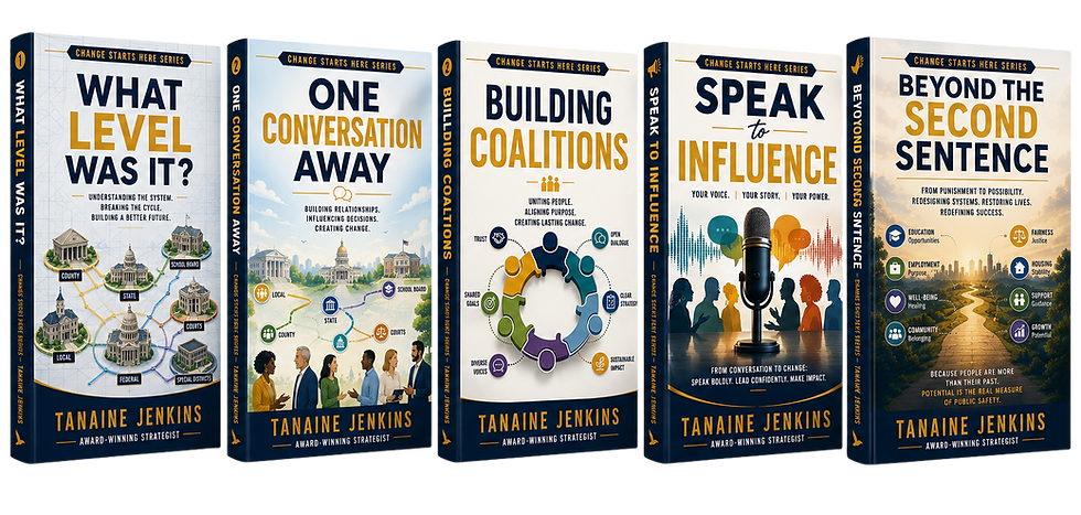 Change Starts Here Book Series