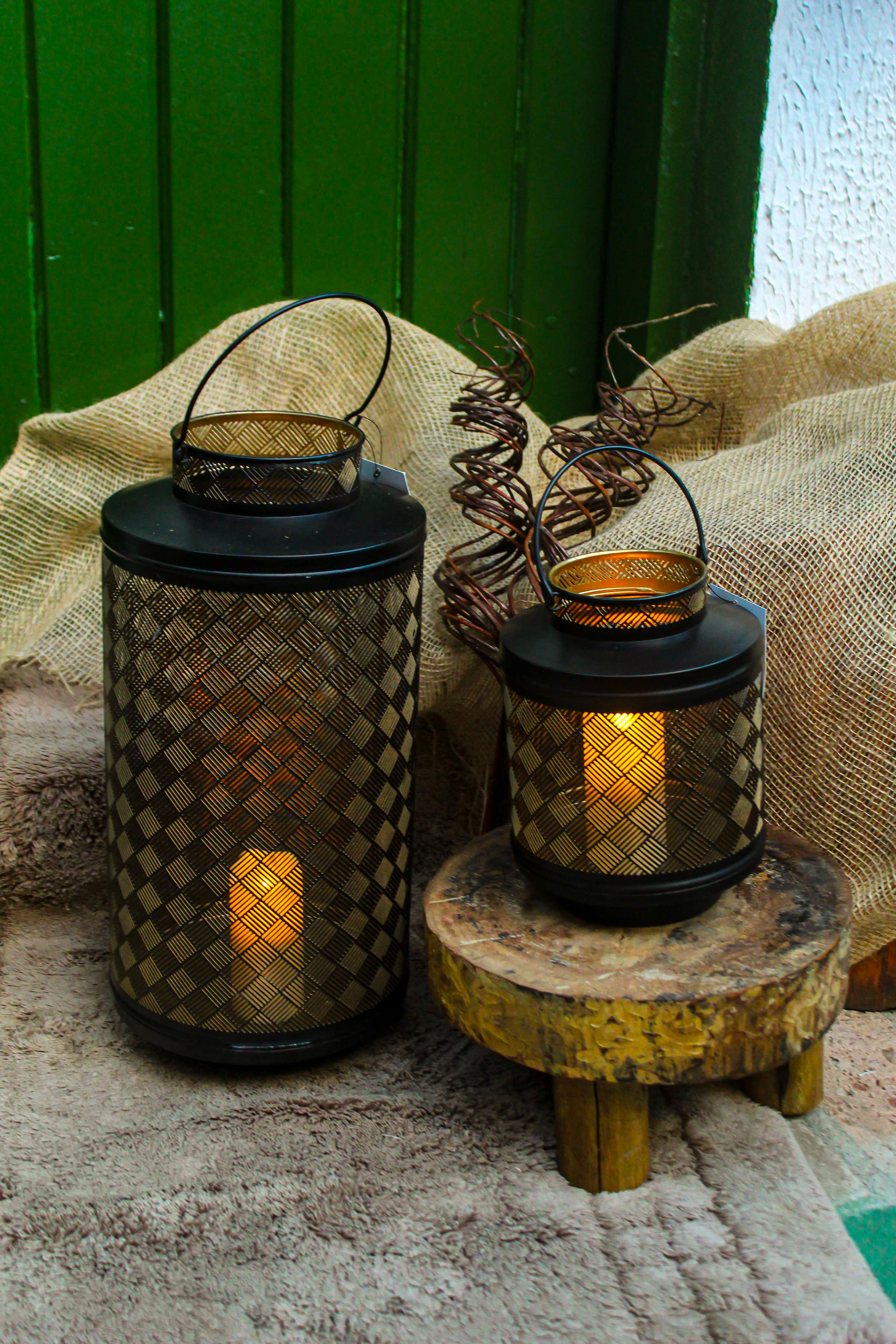 Lanterna Decorativa Metal