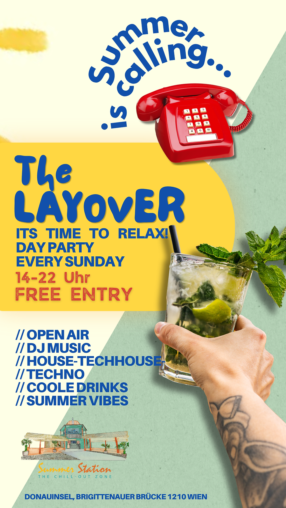 The LAYOVER: Every Sunday (FREE Entry)