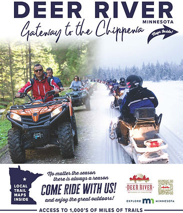 picture of people riding the four wheeler and snowmobile trails