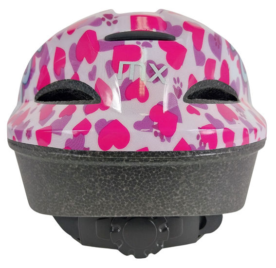 Thumbnail: Roze Kitty kinderhelm, 46-52 cm
