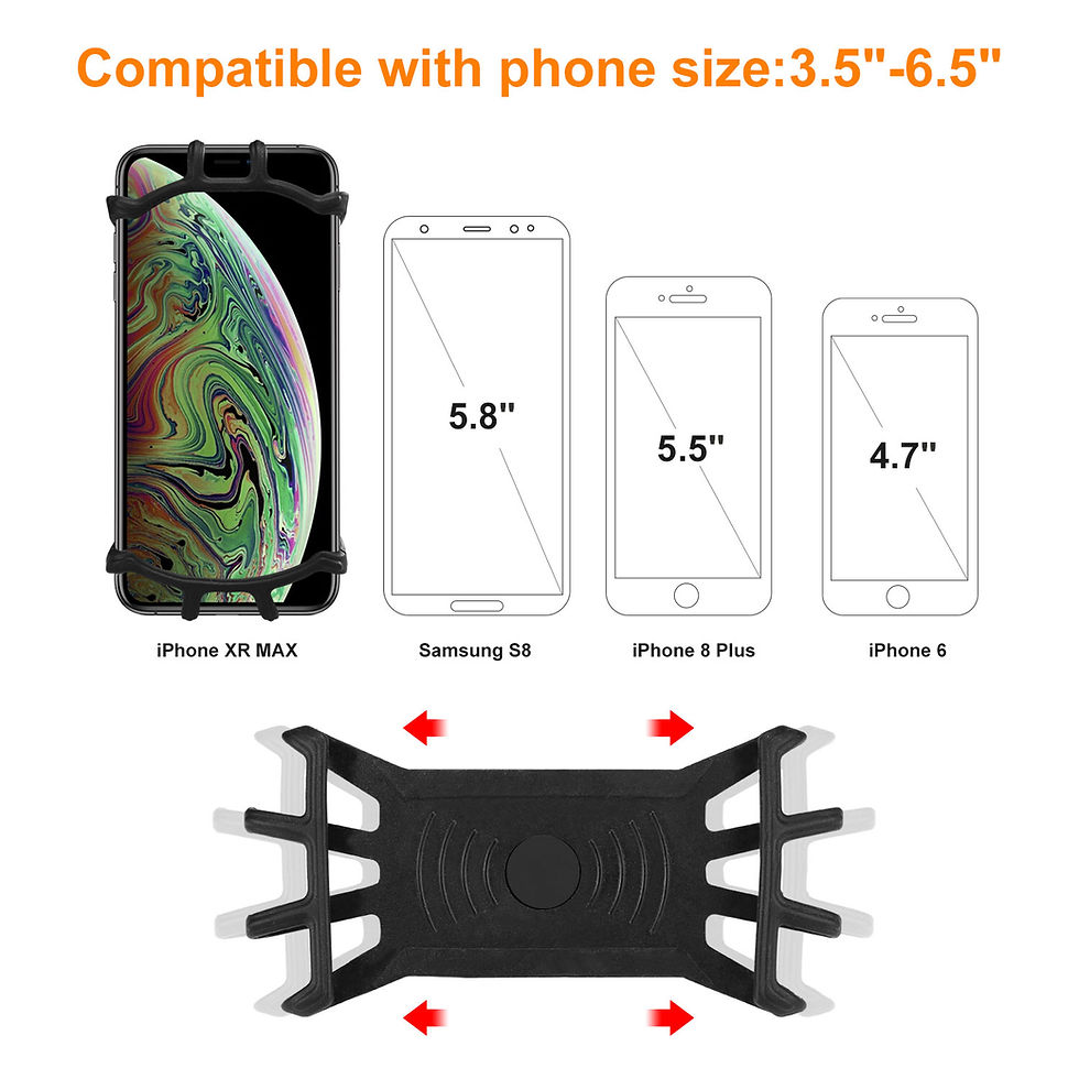 Thumbnail: Siliconen smartphonehouder