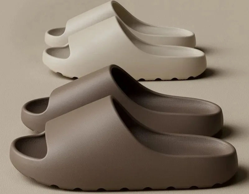 Coconut Slippers Cloud Thick-Soled Sandals Summer Fashion Soft Bottom Beach Men