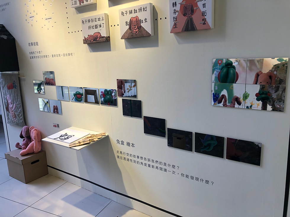 <萬花筒:兔盒> 繪本衍生創作