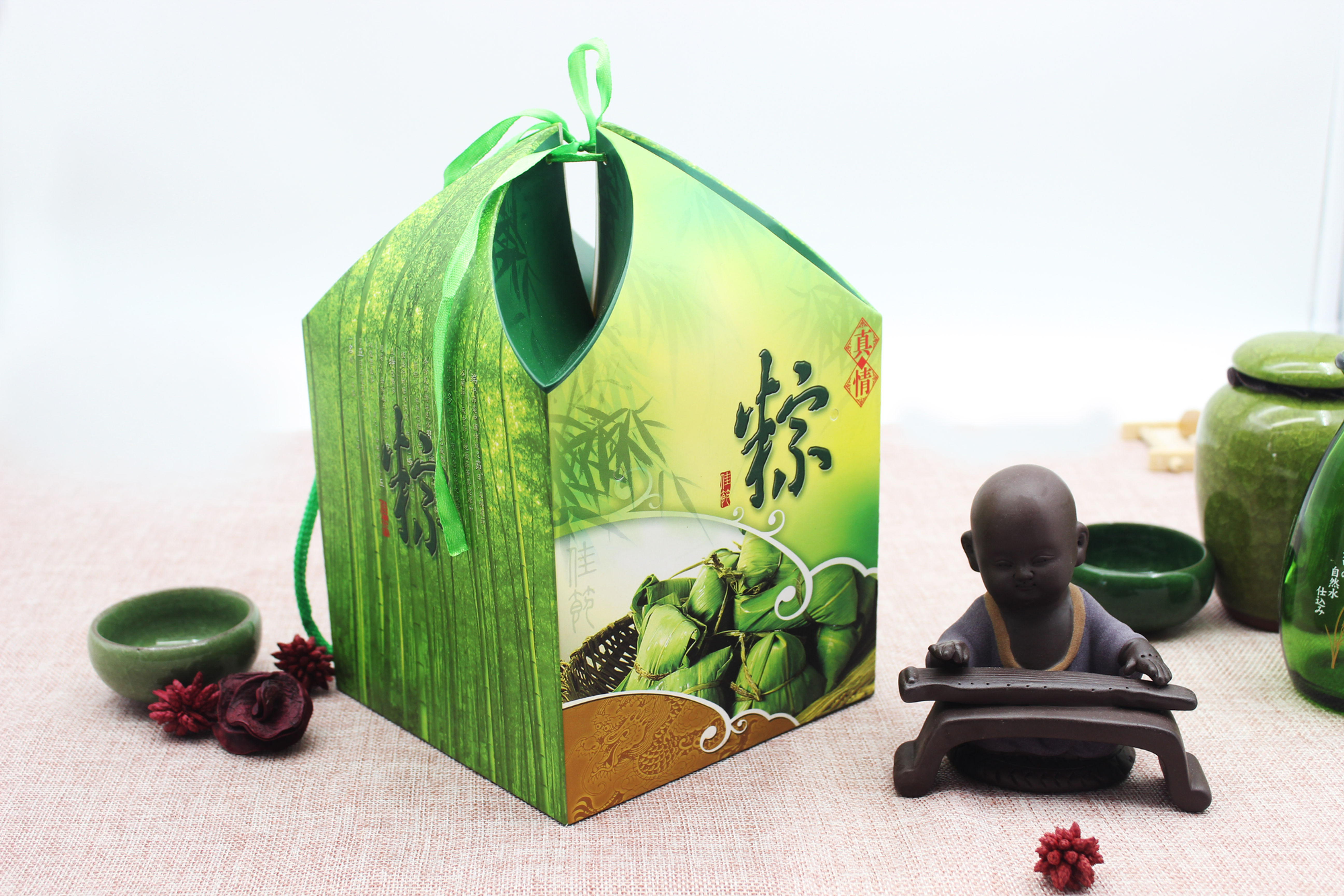 粽香情浓礼盒 纯手工打造