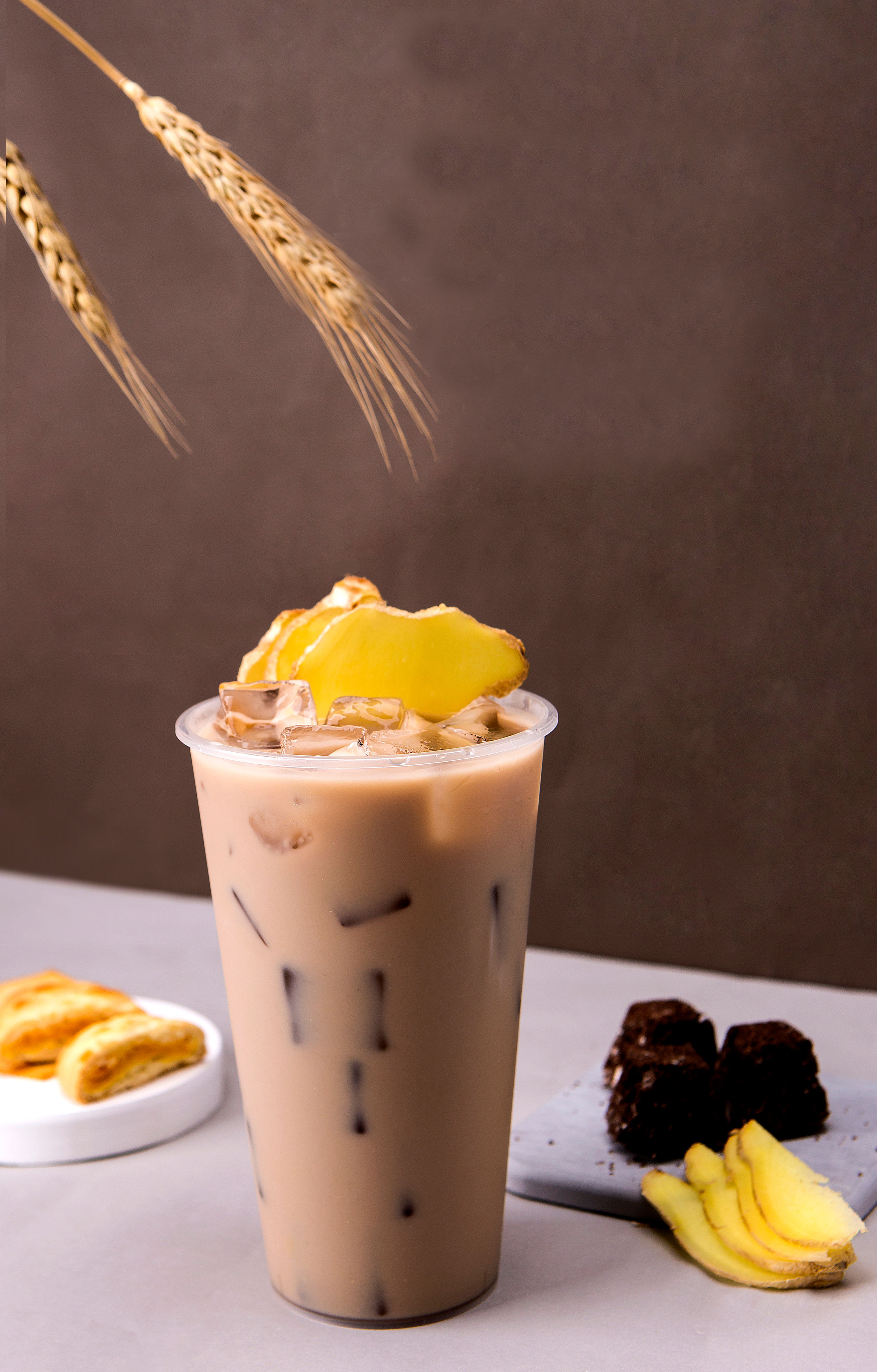 Honey Ginger Milk Tea