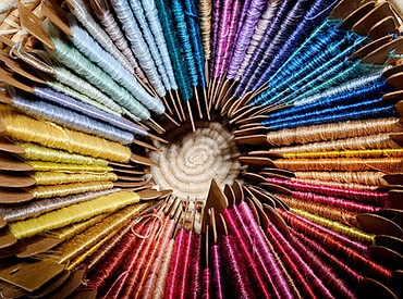 Naturally Dyed Embroidery Thread