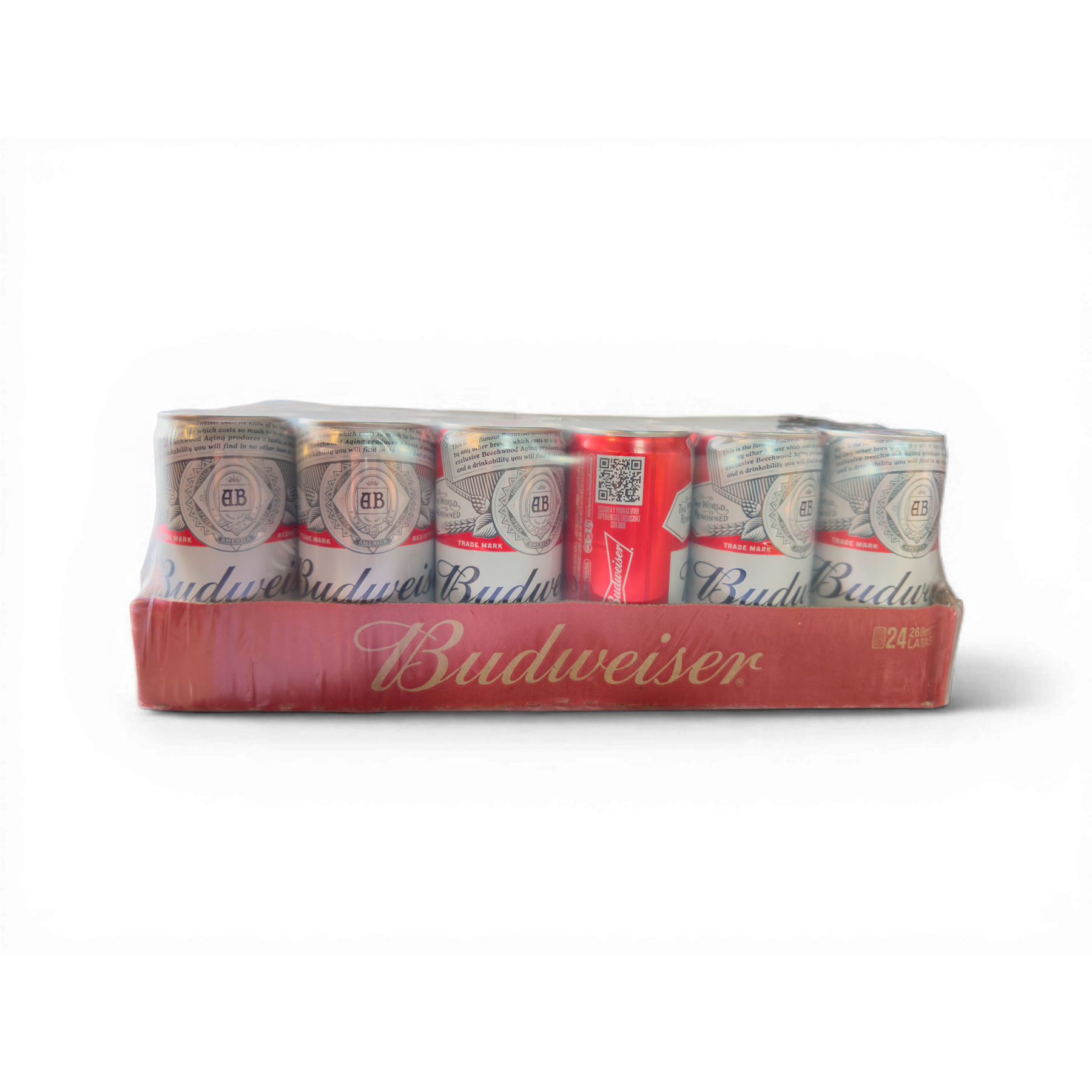 CERVEZA LATA BUDWEISER