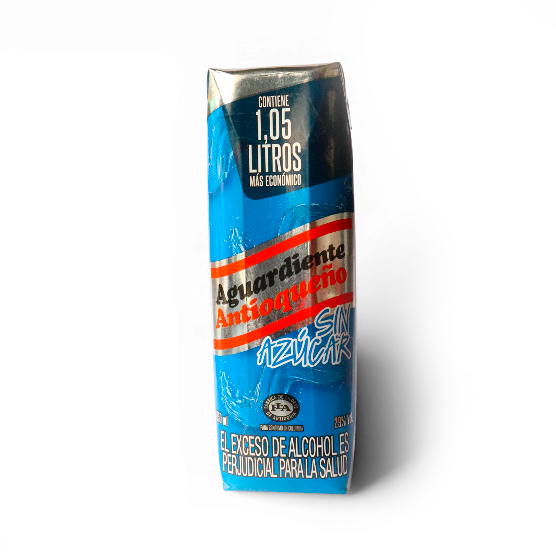 AGUARDIENTE TETRA AZUL X 1050ML