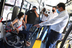 Con 9 rutas de transporte adaptado, Chihuahua es ejemplo nacional de inclusión