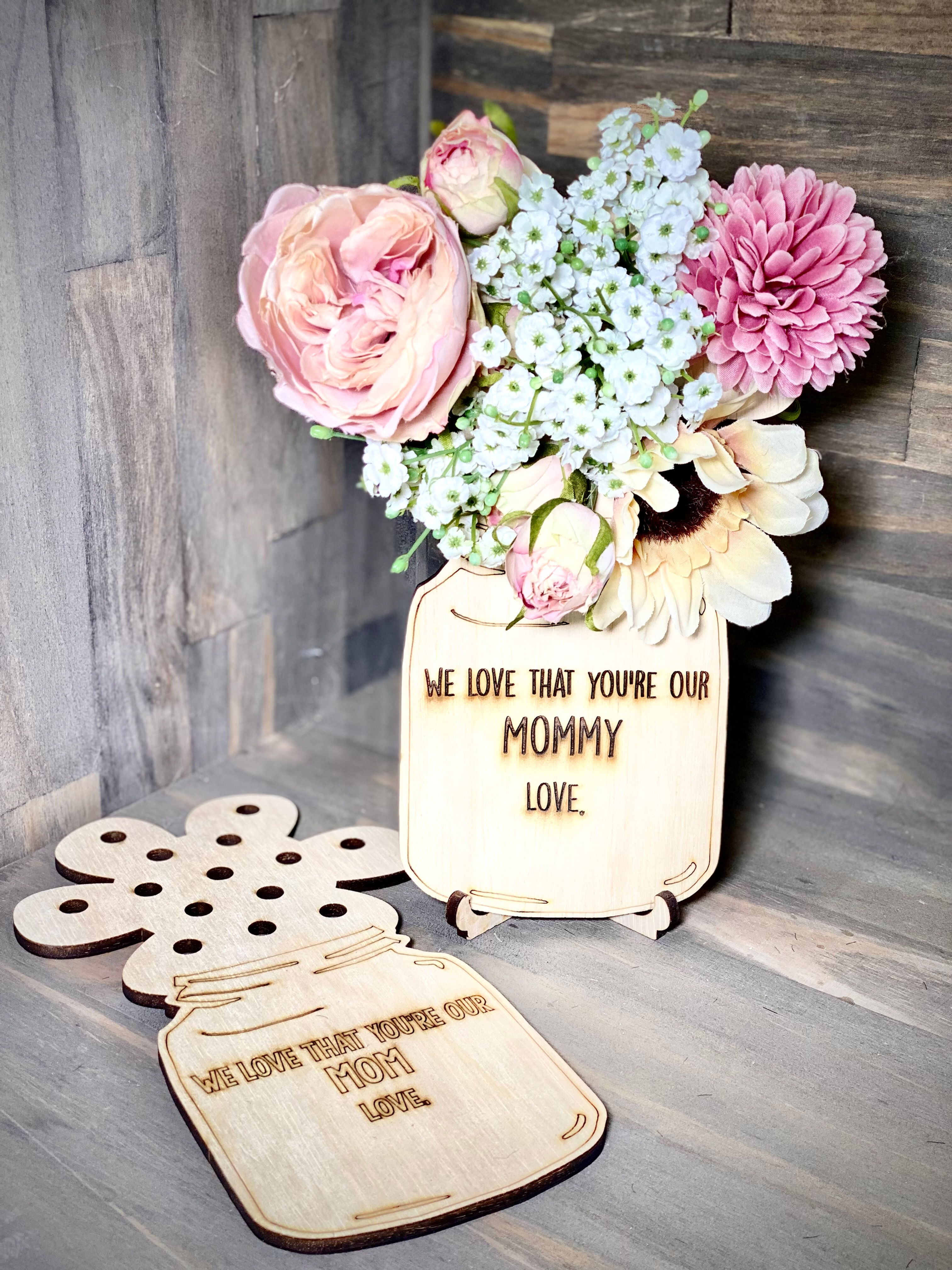 Mother's Day Personalized Flower Holder