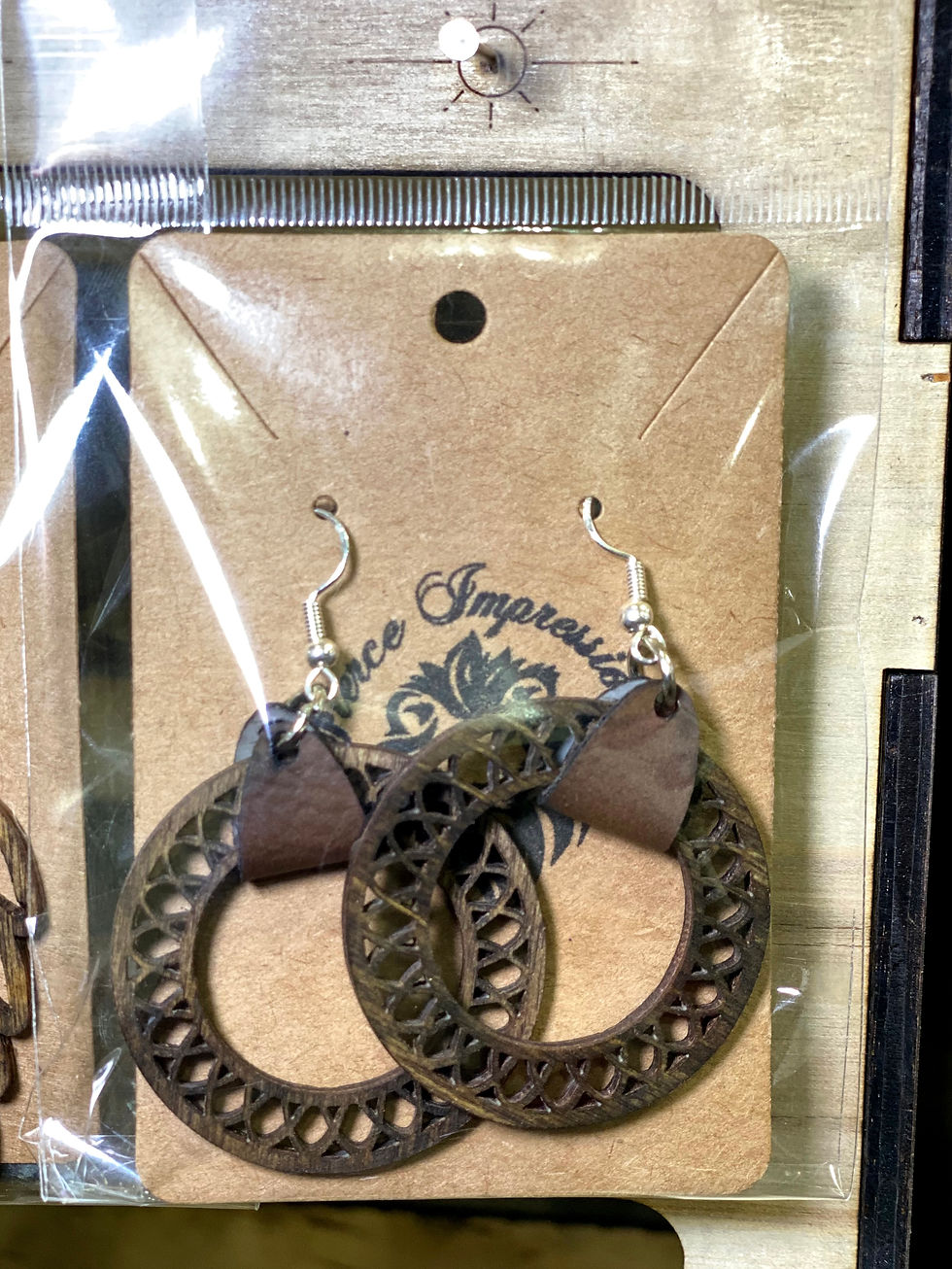 Thumbnail: Wood Earrings