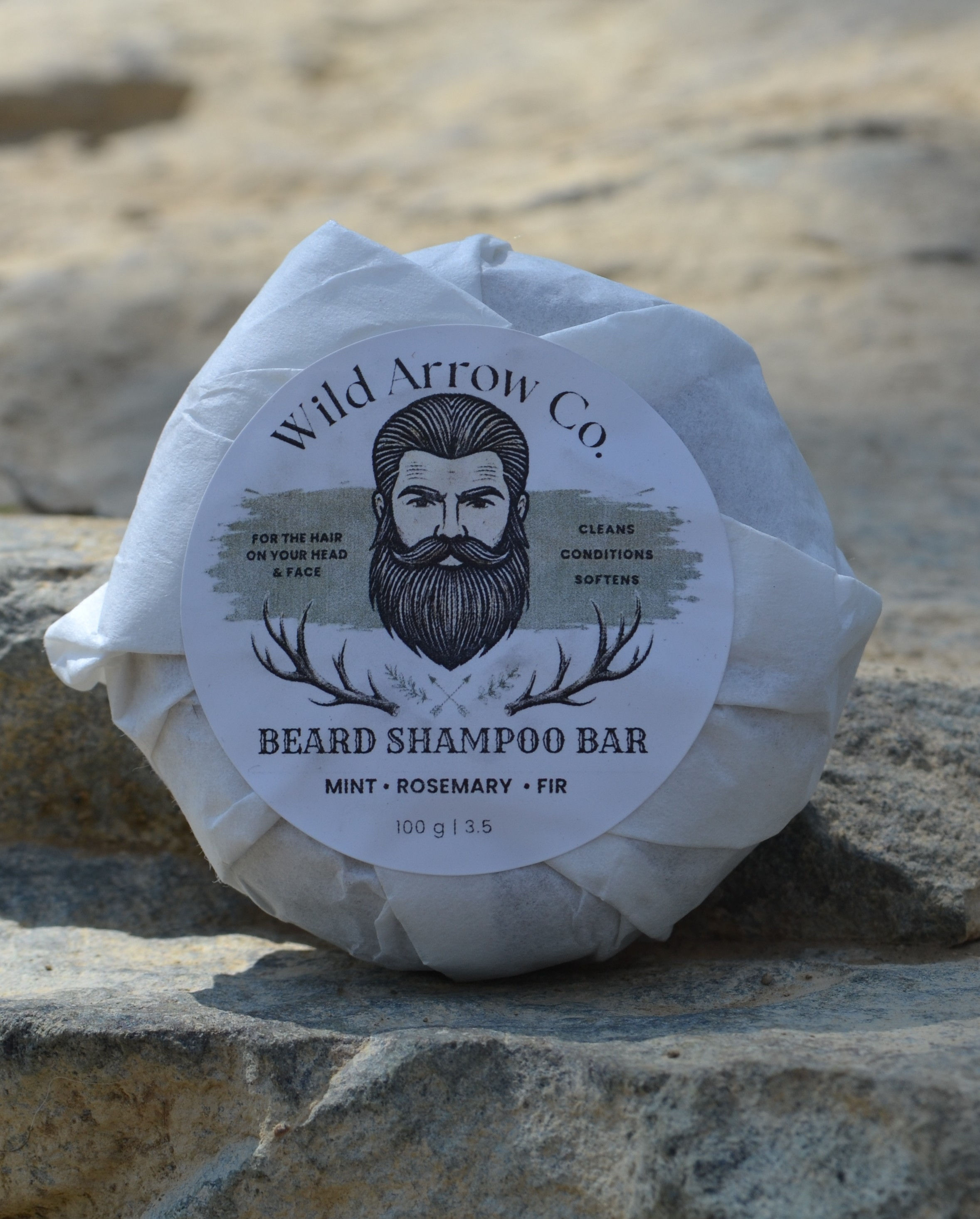 Hair + Beard Shampoo Bar | PH Balanced